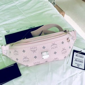 LIKE NEW Original MCM Fursten Belt Bag Visetos